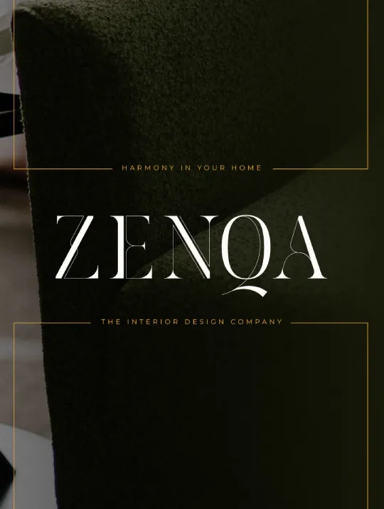 Zenqa Interior Design Logo Design Branding Project
