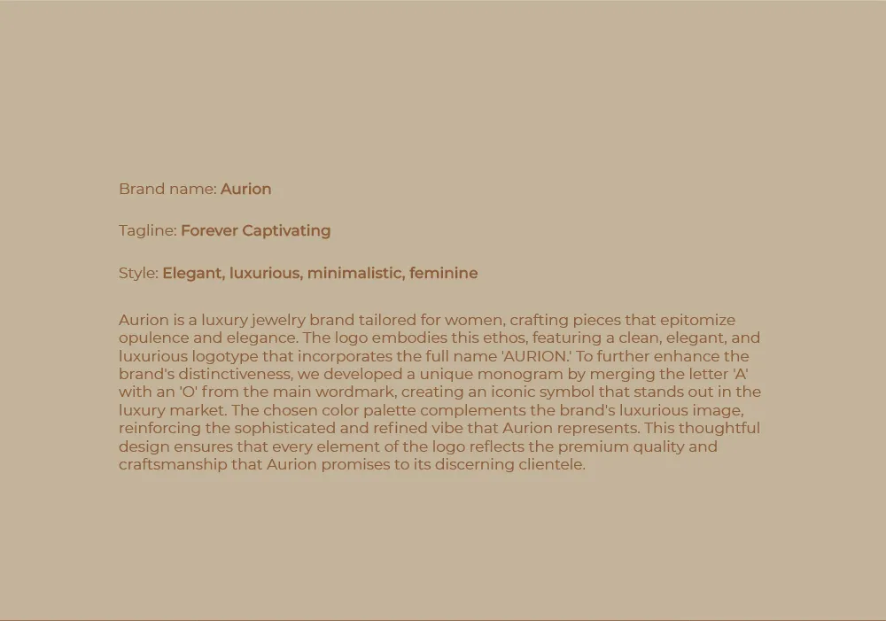 Aurion Brand Identity Design