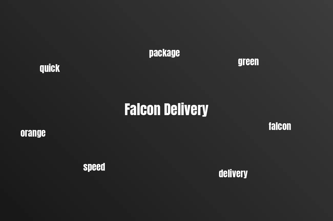 Falcon Delivery Logo Design