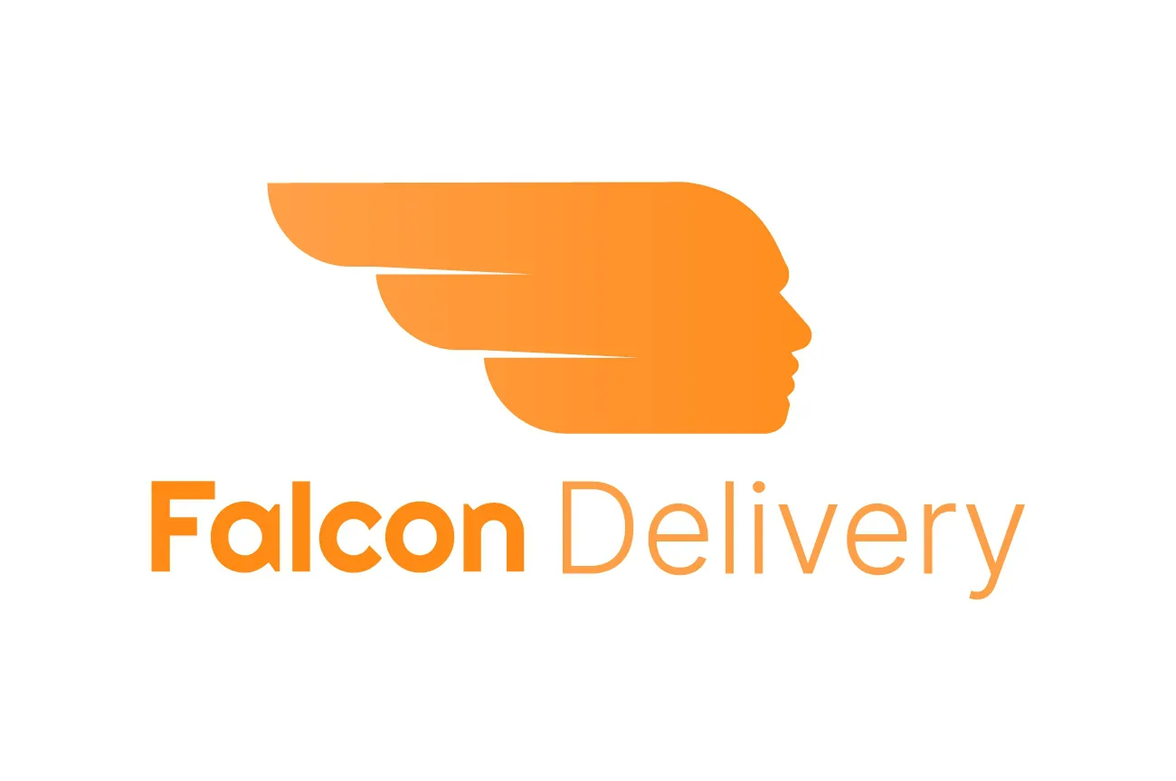 Falcon Delivery Logo Design