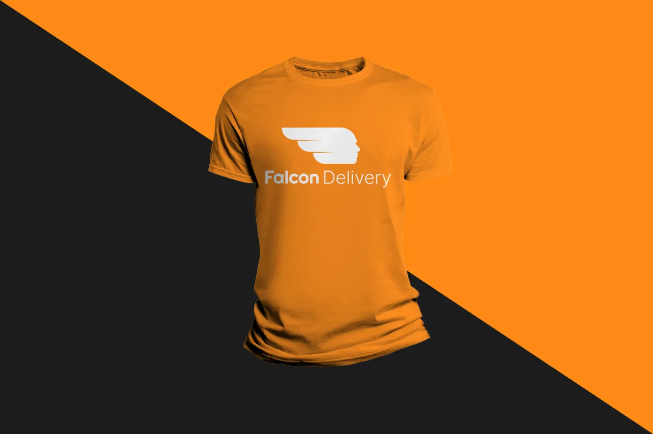 Falcon Delivery Logo Design