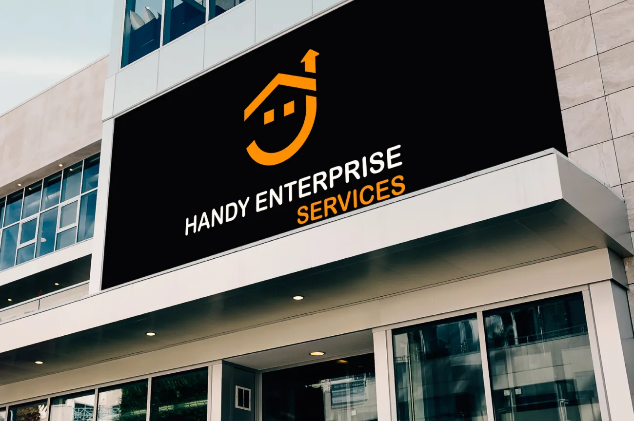 Handy Enterprise Services Logo Design