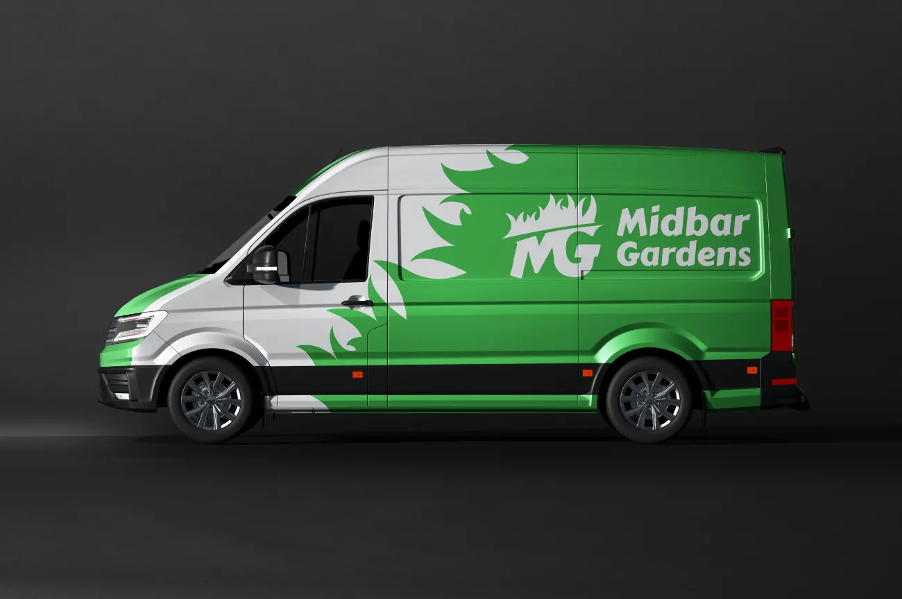 Midbar Gardens Logo Design