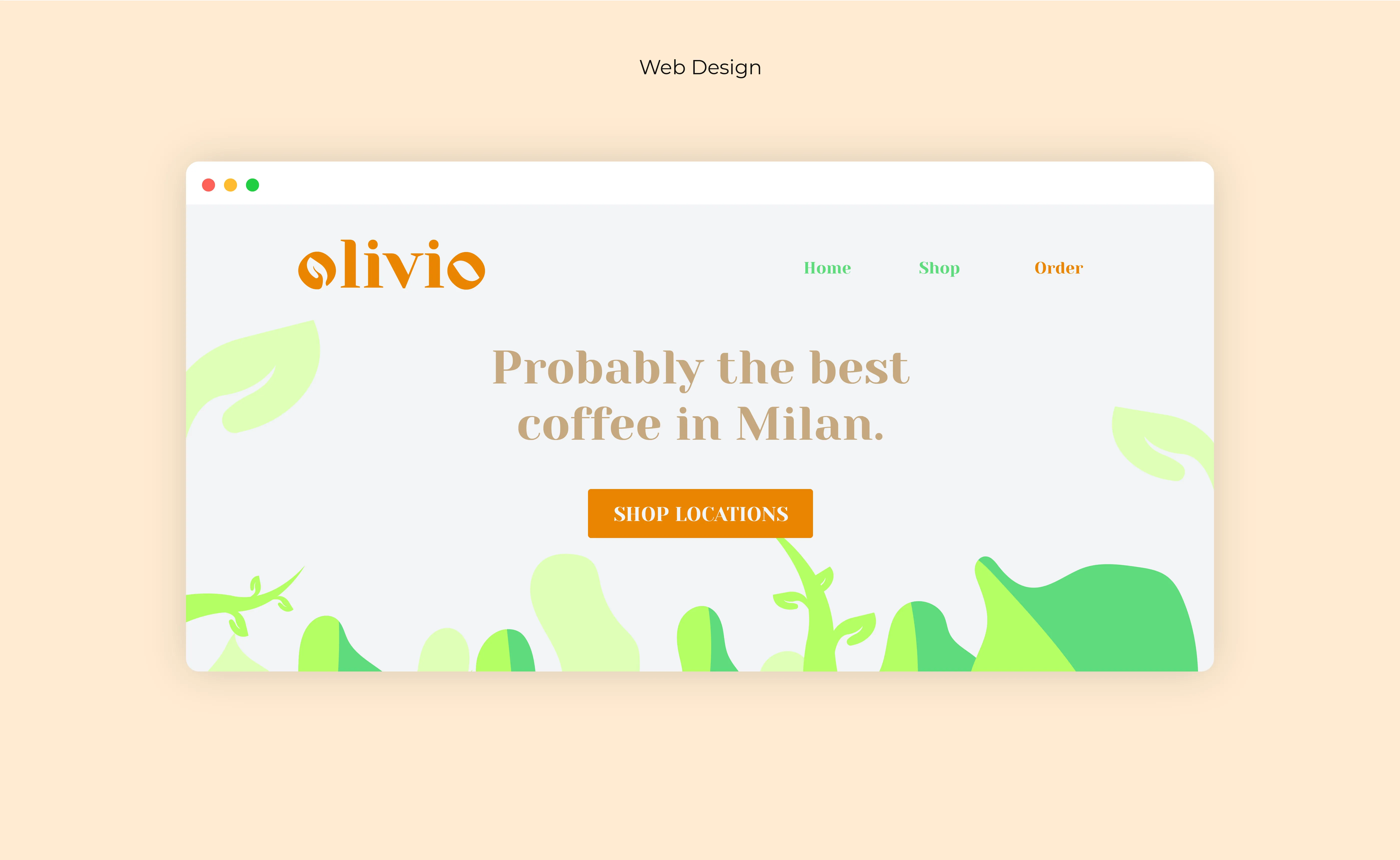 Olivio Logo Design