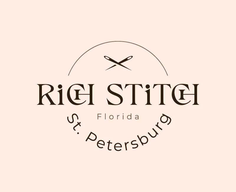 Rich Stitch Logo Design