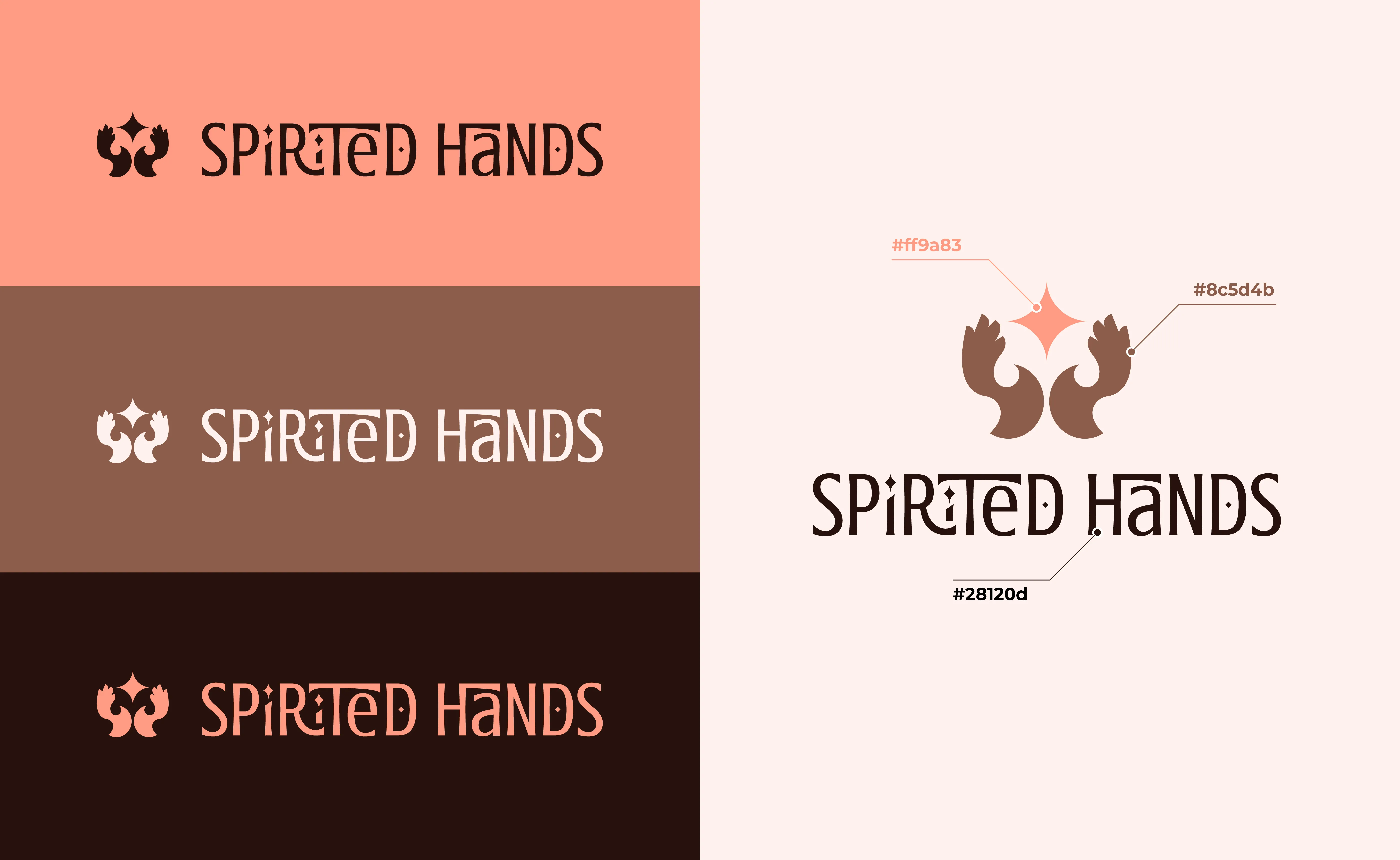 Spirited Hands Brand Identity Design