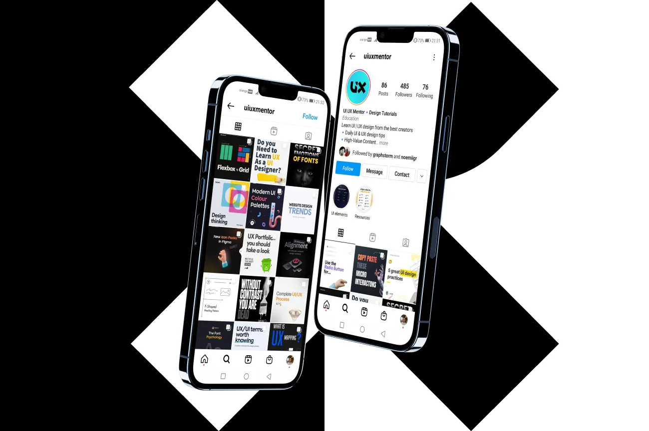 Ui Ux Mentor Logo Design