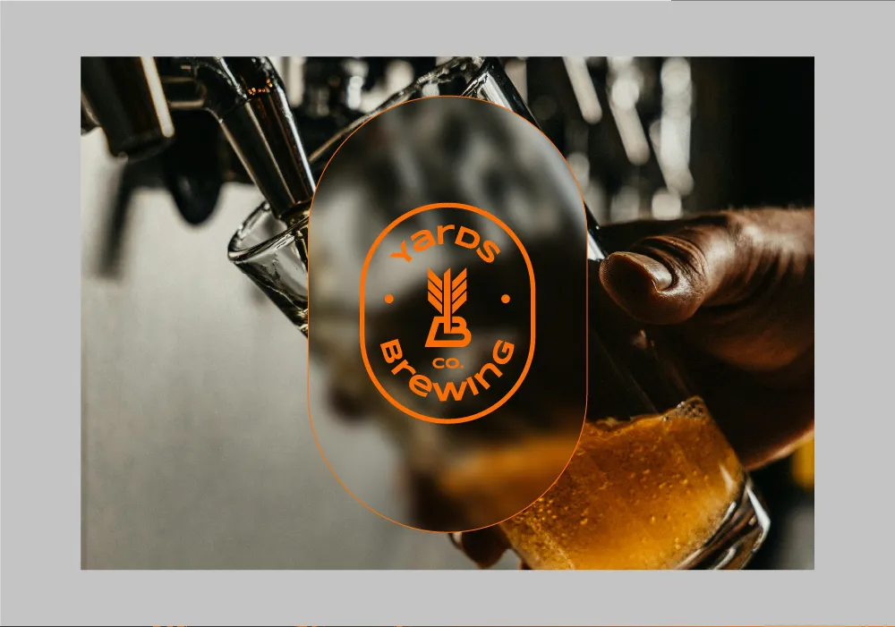 Yards Brewing Co Logo And Brand Identity Design Brand Identity Design