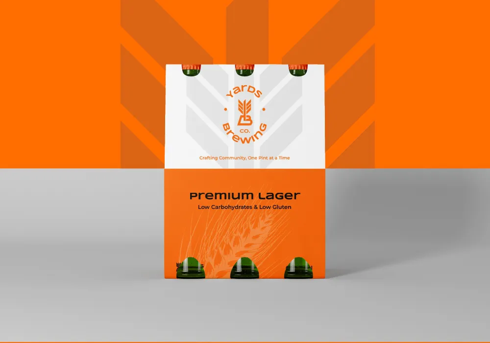 Yards Brewing Co Logo And Brand Identity Design Brand Identity Design