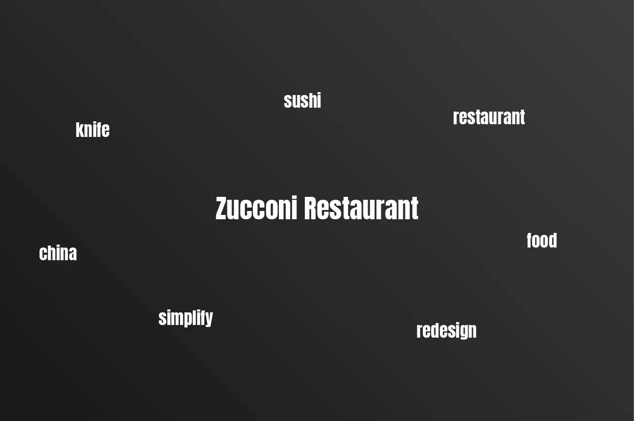 Zucconi Restaurant Logo Design