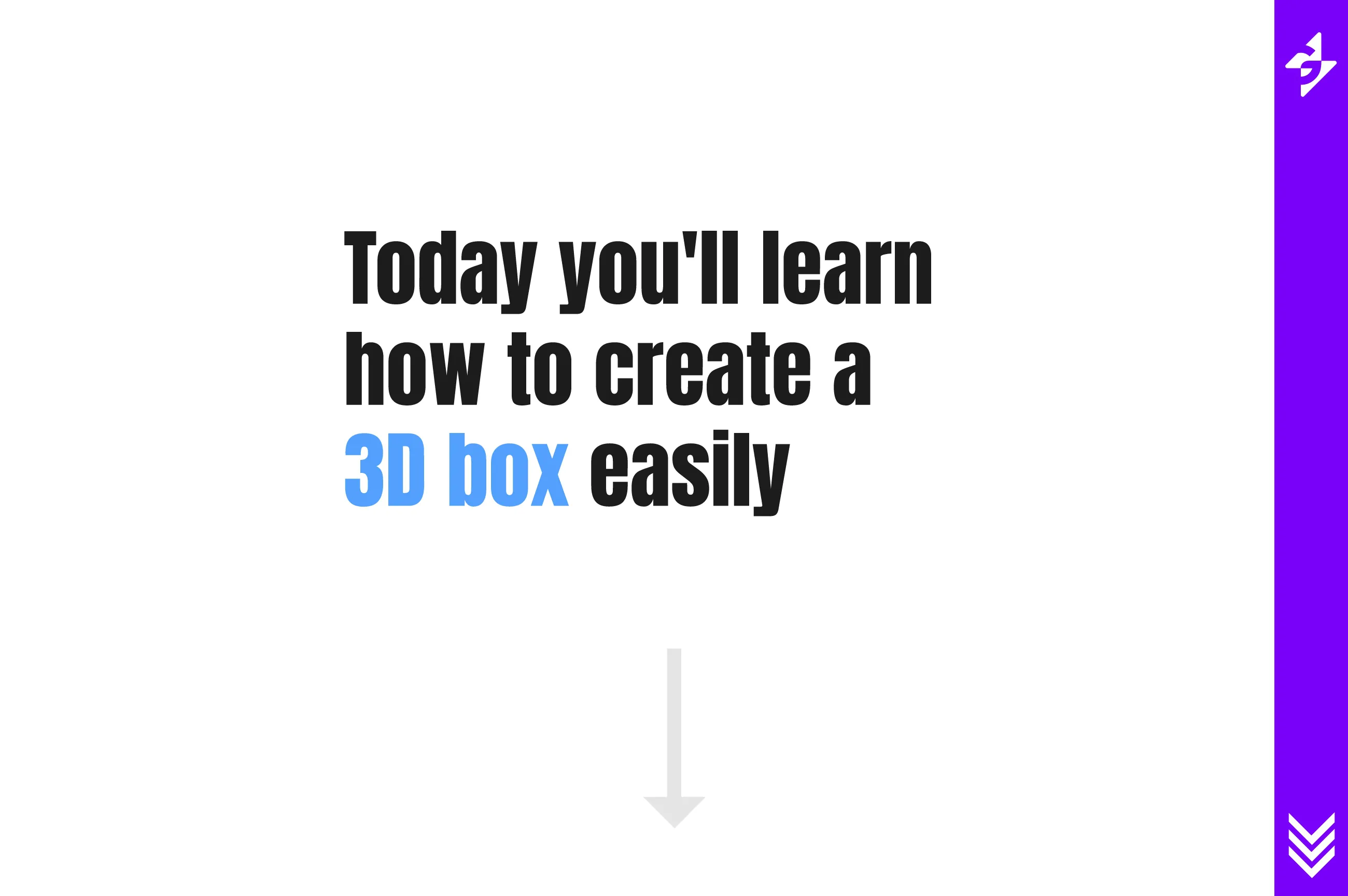 How To Create A 3d Box Design Tutorial