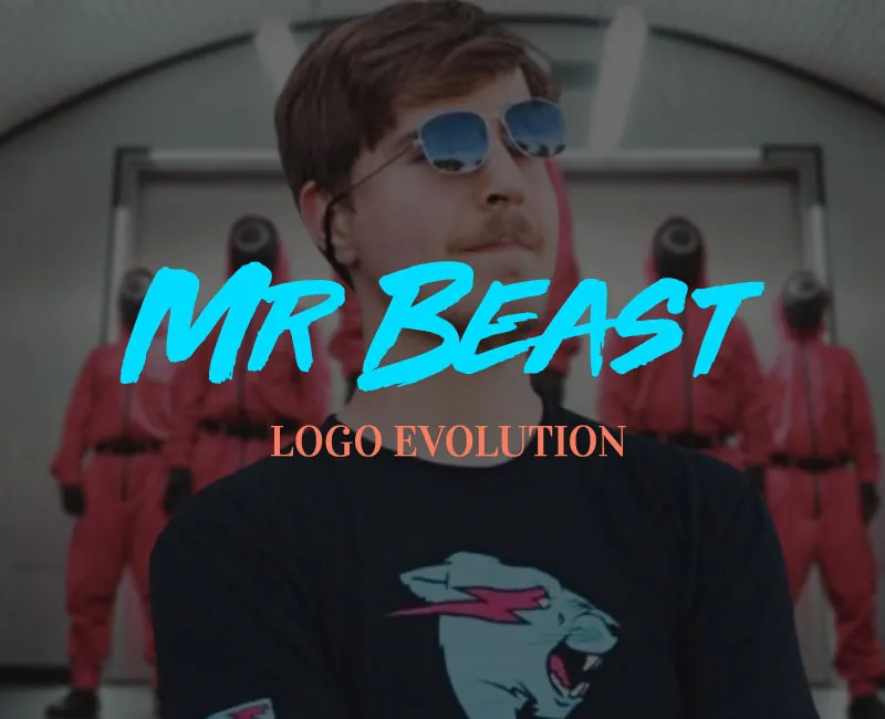 Mr Beast Logo Evolution Logo Design Tutorial