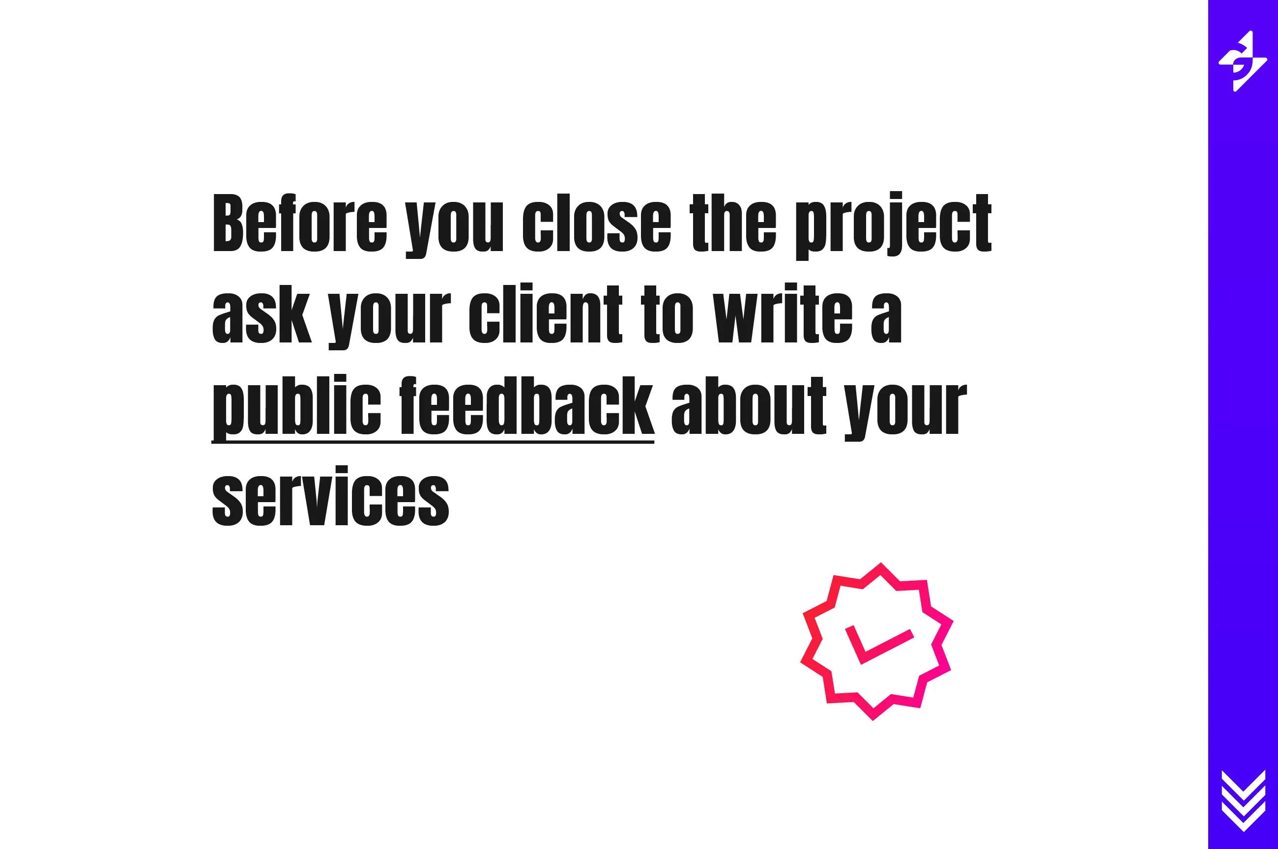 Share What Your Client Says Business Tutorial